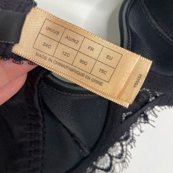 Dita Von Teese Tulip Underwire Bra Animal Print 34C - Picture 5 of 7